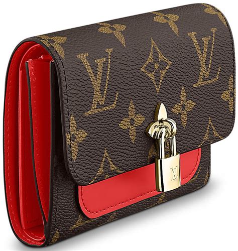 lv lock mini wallet review|louis vuitton women's small wallet.